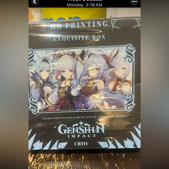 New! Genshin Impact Cryo Exquisite Box - Picture 2 of 3